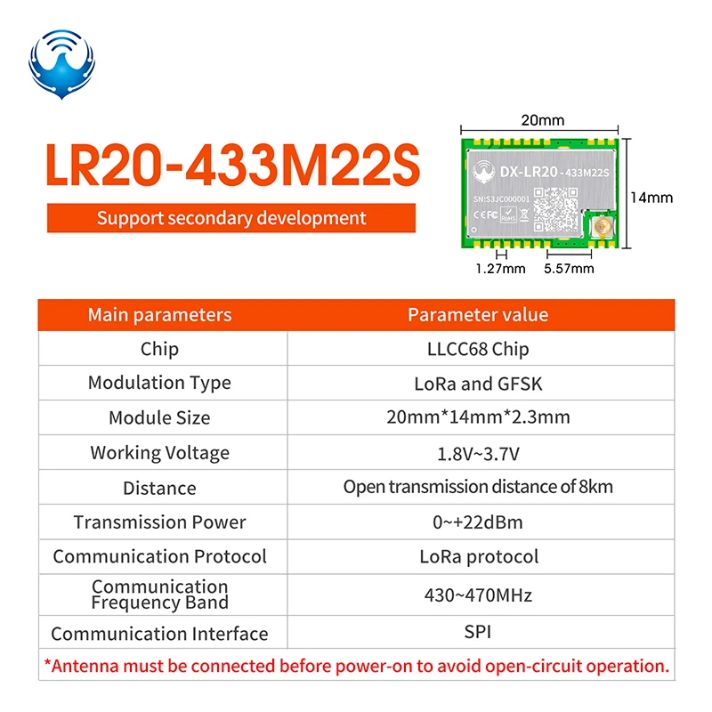 LR20 433M22S