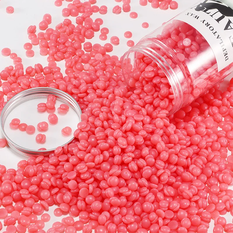 Wax Beans Depilatory Hot Film Wax Hard Beads for Bikini Face Hair Legs Arm Hair Removal 400g