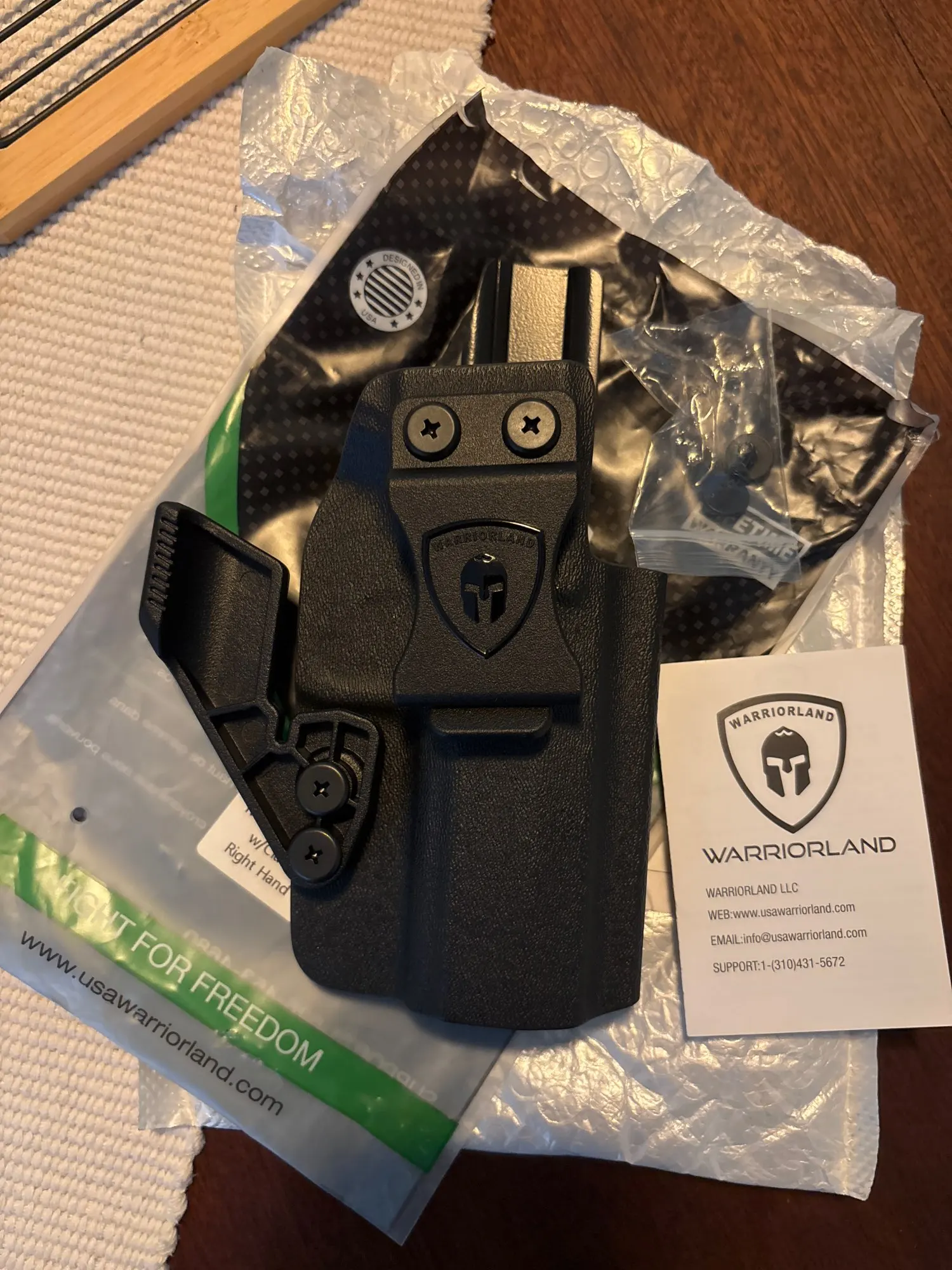 CZ Shadow 2 IWB Kydex Holster photo review