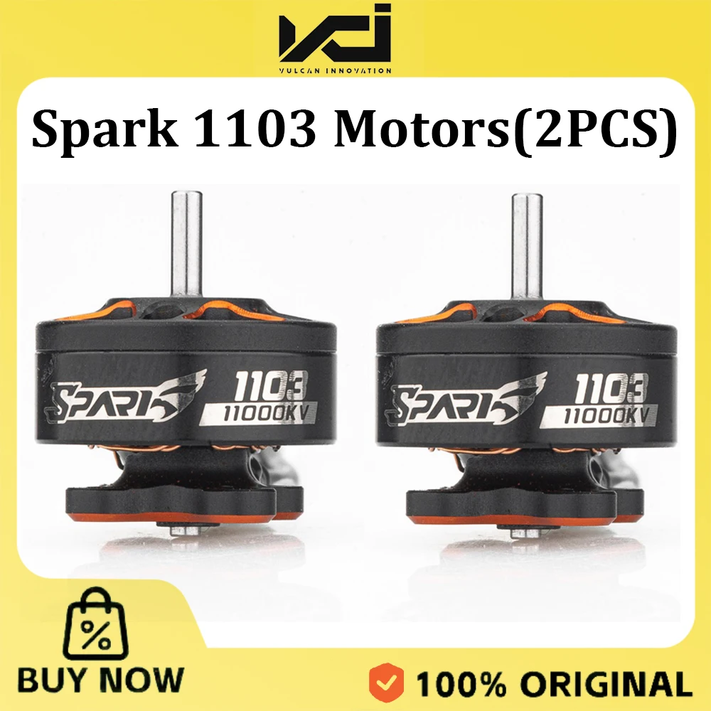 Brushless Motor 7500KV 11000KV Ultralight for FPV Drone DIY VCI SPARK 1103 2PCS/4PCS