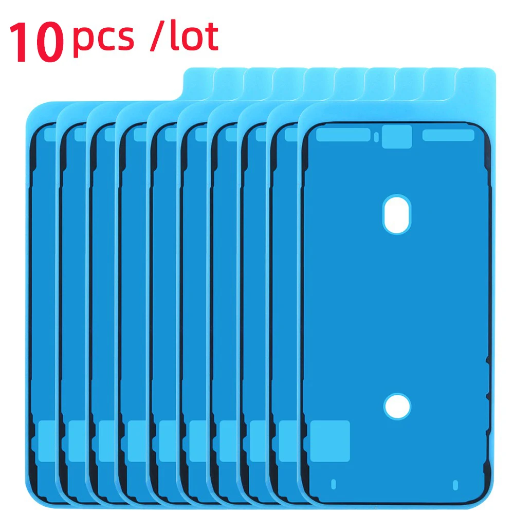 Waterproof Sticker for iPhone 11 12 13 14 Pro Max 7 8 Plus X XR XS LCD Screen Seal Tape Adhesive Glue Repair 10pcs waterproof stickers