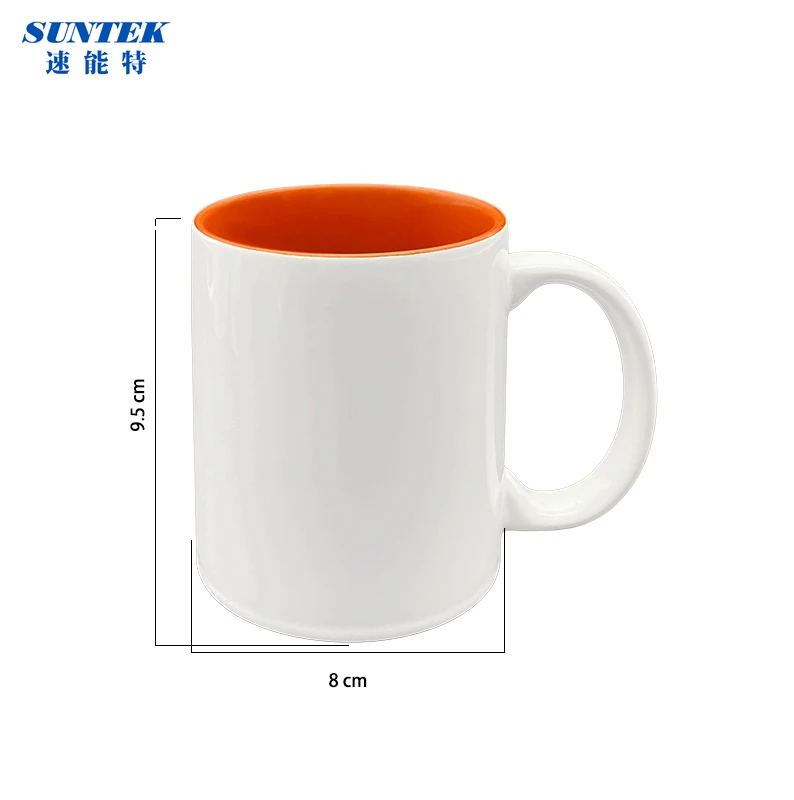 white and black custom coffee blank tea ceramic porcelana 15 oz sublimation  mugs - AliExpress
