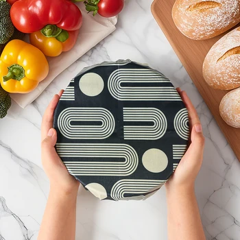 3 Sizes(S,M,L) Organic Beeswax Wraps Sustainable Fresh Keeping Food Wrap, Xl Baker Bag,Wax Paper, Beeswax Reusable Food Wrap 2