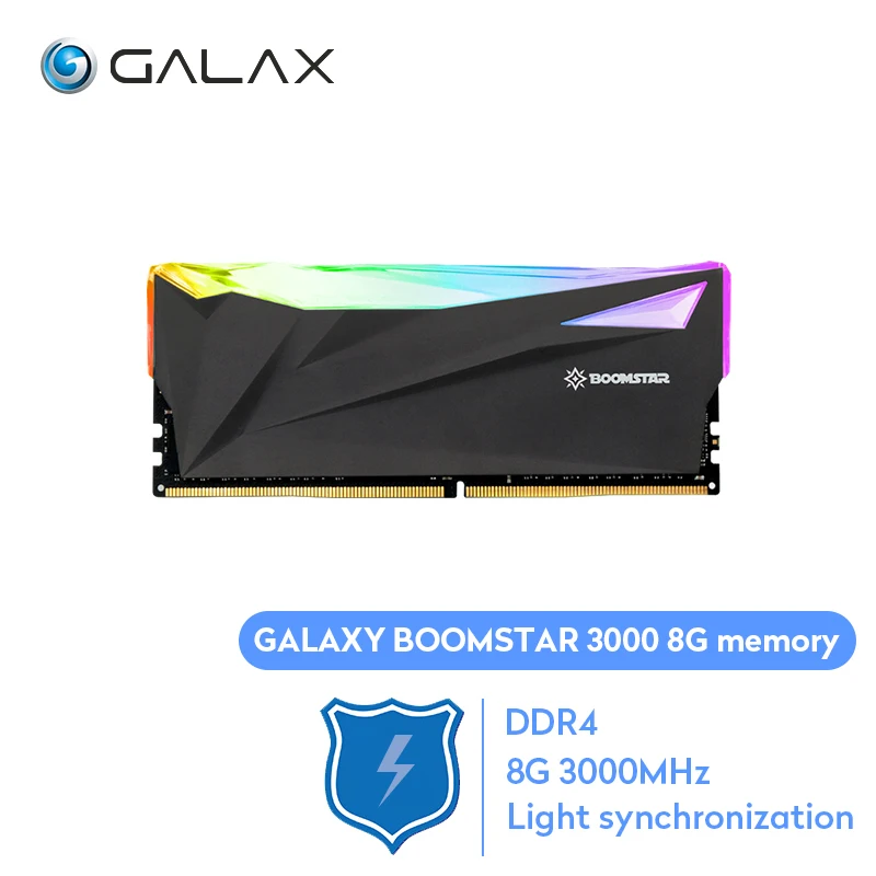 

GALAXY RAM BOOMSTAR DDR4 3600MHz 3200MHZ 3000MH RGB DRAM Desktop Gaming Memory 8GB 16GB Original Desktop Memory for PC