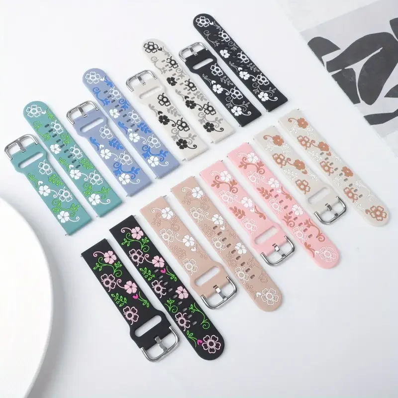 2 قطعة العصابات لساعة سامسونج جالاكسي 7 6 5 4 40 م...