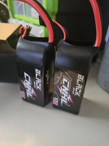 2PCS CNHL 4S 14.8V Lipo Battery 1100mAh 1300mAh 1500mAh 130C With XT60 Plug For FPV Airplane Drone Quadcopter Helicopter Hobby photo review