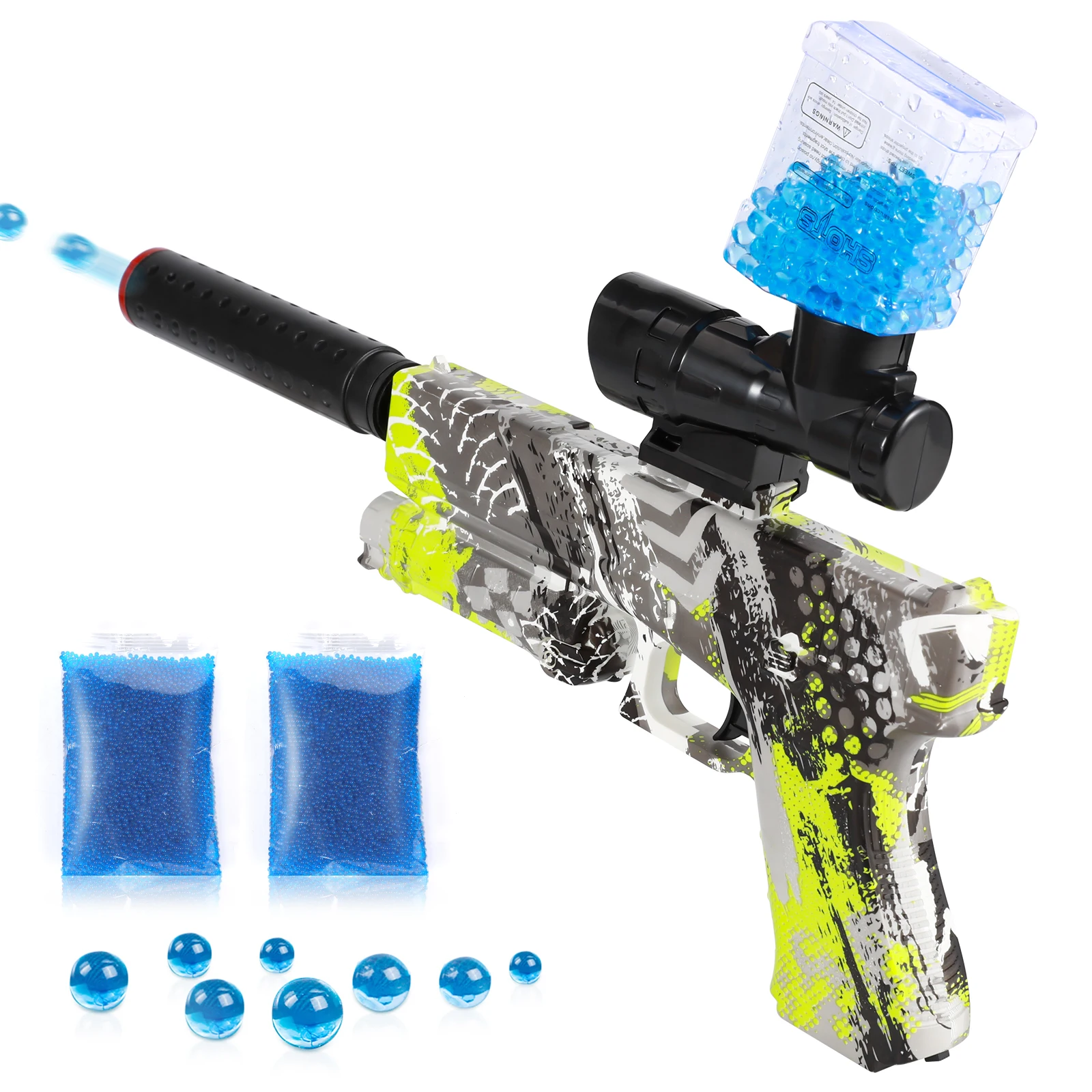 ElectricGelBulletGunGameToyGunForOutdoorActivities
