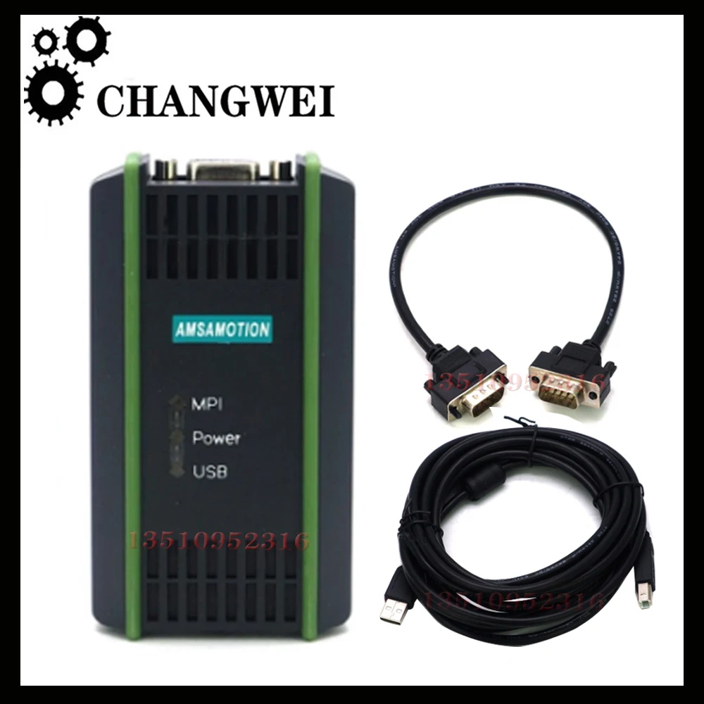 Nuovo Cavo Di Programmazione Plc Cnc Usb-Mpi Dp Ppi Siemens S7-200/300/400 Usb A2 6 Gk1 Adattatore Pc Sistema Muslims7
