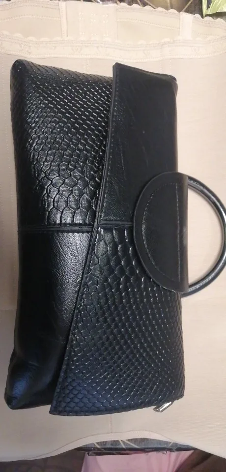 Soft PU Leather Handbag Women Luxury Purses photo review