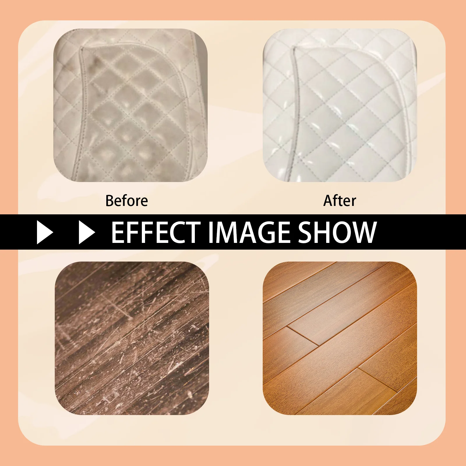 Jaysuing Natural Beeswax Particles Handmade Household Sofa Floor Brightening Maintenance Furniture Leather Maintenance Wax