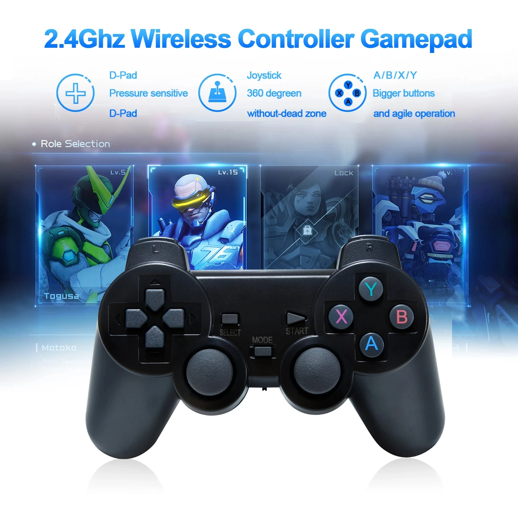 Game Stick GD10 4k + Com 2 Controles - Demasia
