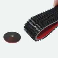 Black Adhesive Tape SJ3870 Fastener Mushroom Adhesive Fabric Double Tape Dual Lock Dual-Side 1