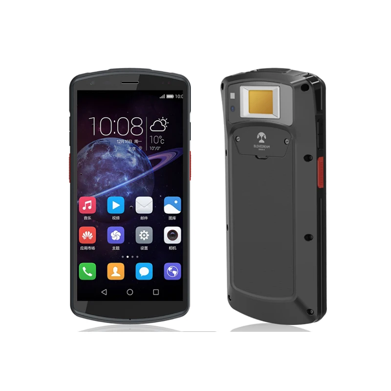 

Android 9.0 Rugged Industrial Waterproof Handheld Terminal Data Scanner S80 1D 2D Barcode Scanner PDA with Fingerprint Reader