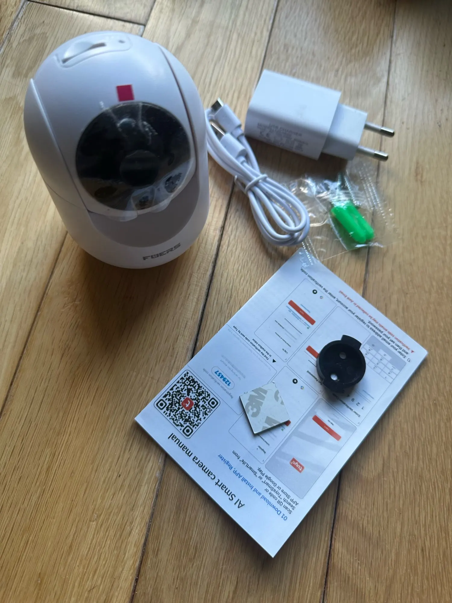 Fuers 5MP WiFi Indoor AI Tracking Security Camera photo review