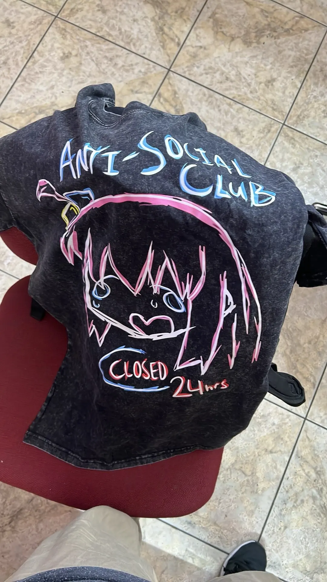 Anti-Social Club T-Shirt - Bocchi Collection photo review