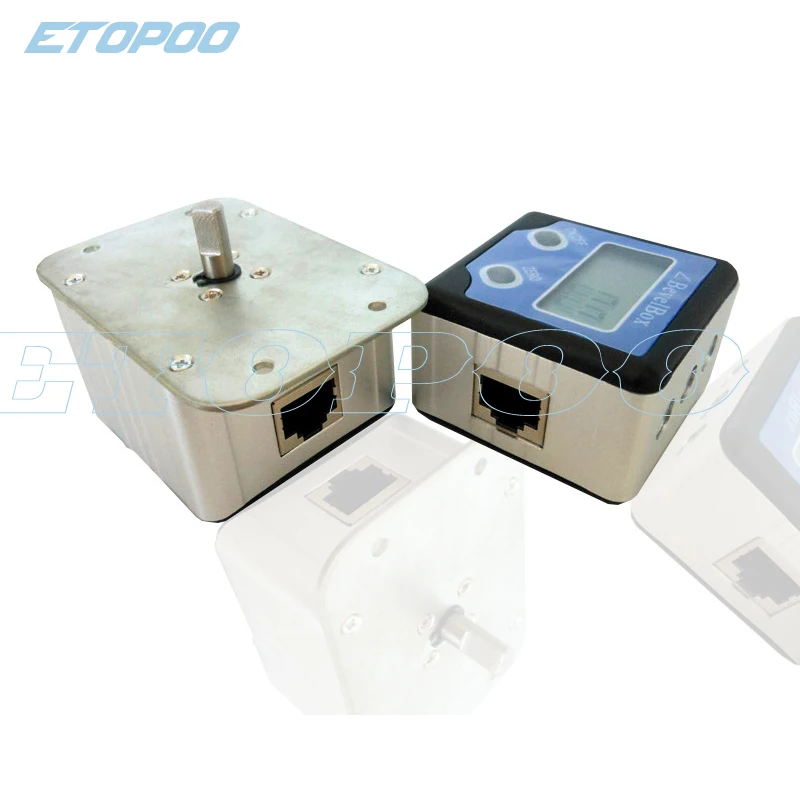 Remote Angle Sensor Protractor separated sensor and display 4*90° Detachable Split Inclination Box 3