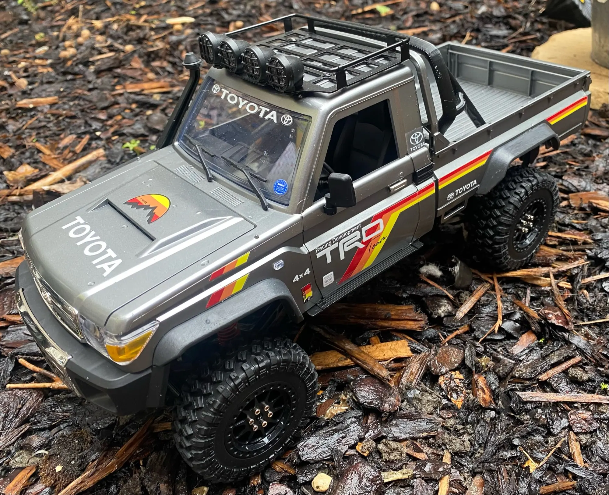 MN82 Roll Cage Tool Box Exterior Decoration Modification Parts for