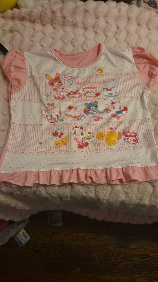 Kawaii Cake Shop Tee - Sweet Lolita Aesthetic photo review