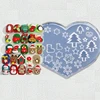 Christmas Bell Style 3D Acrylic Mold for Nail Art 6.8*6cm DIY Decoration Design Silicone Resin Mold Jewelry Making Accessory &*& 3