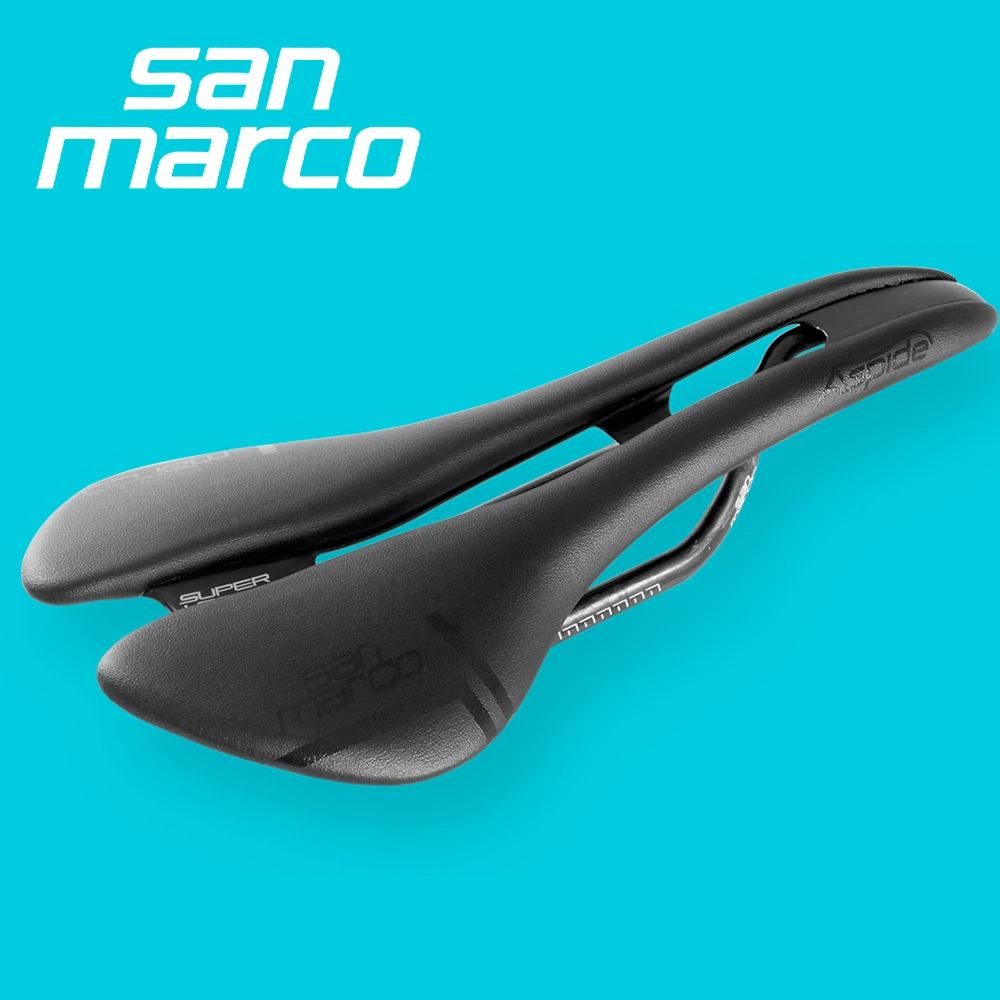 San Marco Aspide Carbon Road Bike Saddle Men Women Bicycle Saddle Comfort Mountain Bike Cycling Seat Carbon Rails Bicycle Parts