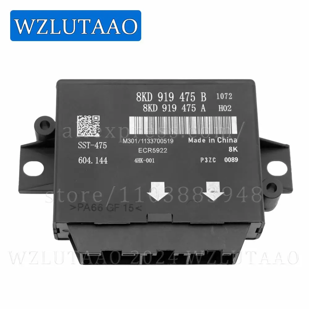 Parking Aid Control Module Reversing Radar Control Computer 8KD919475B,8K0919475B,8K0919475D,8K0919475 For Audi A4L Q5 2009-