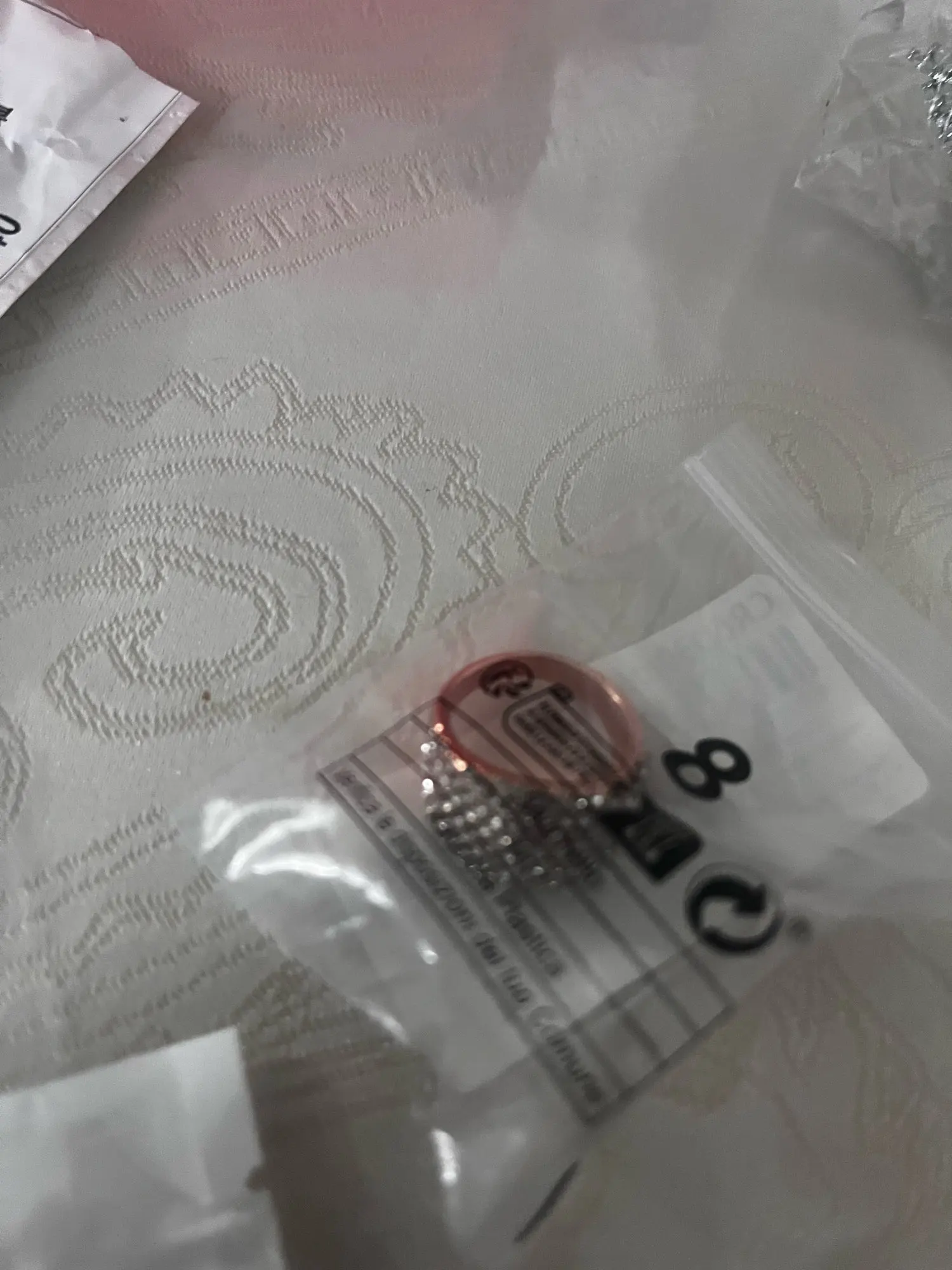 Golden Silver Color Bling Female Rings photo review