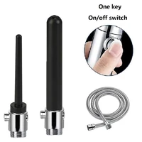 Hand Portable Toilet Bidet Sprayer Gun Holder Plastics Handheld Bidet Faucet Home Bathroom Shower Head Hose Self Cleaning 1