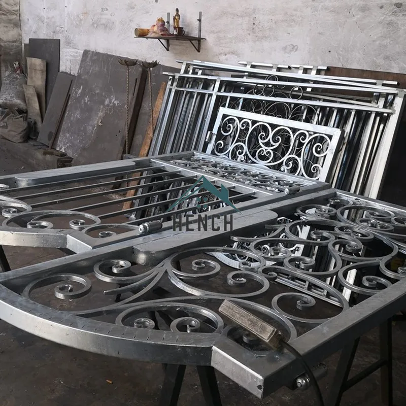House Steel Garden Fence Driveway Wrought Iron Gate Design For Home China Manufacturers Suppliers 3