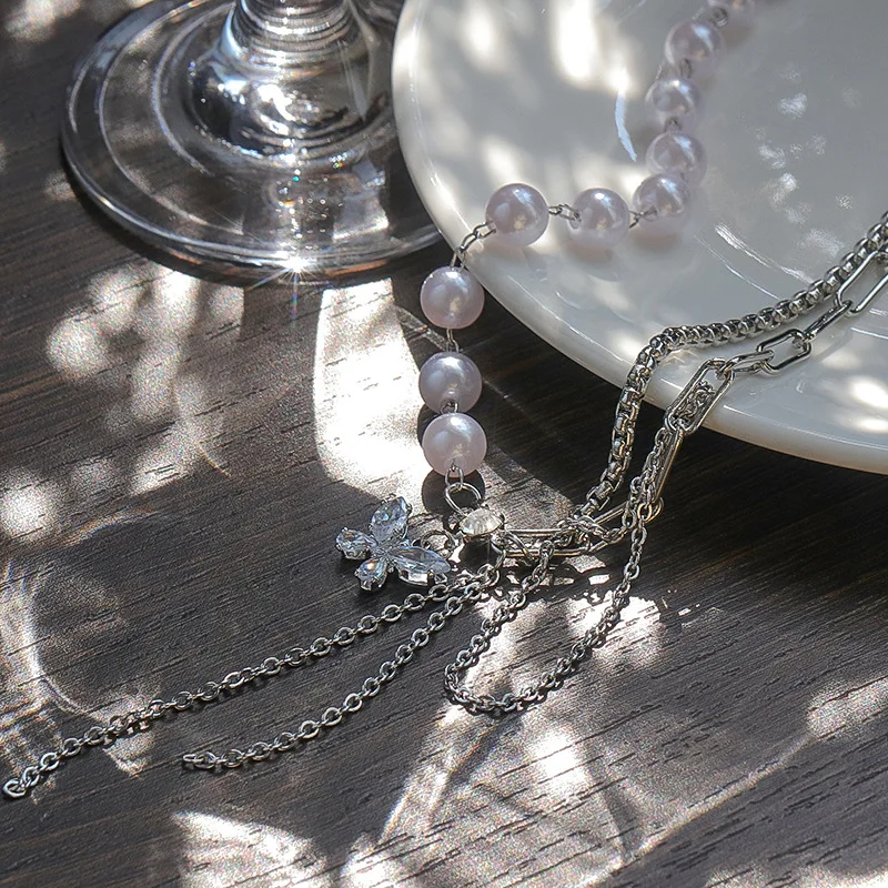Crystal Bead Necklace | Nishi Pearls
