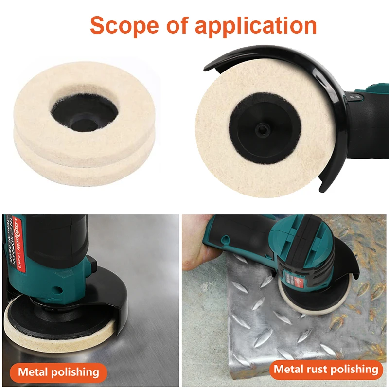 Loonpon 50mm/75mm Wool Polishing Wheel Polishing Pads Angle Grinder Wheel Felt Polishing Disc for Metal Marble Glass Ceramic 14 A6ebedcaf2248469f8df5d84ccbae35f0F Loonpon 50mm/75mm Wool Polishing Wheel Polishing Pads Angle Grinder Wheel Felt Polishing Disc for Metal Marble Glass Ceramic