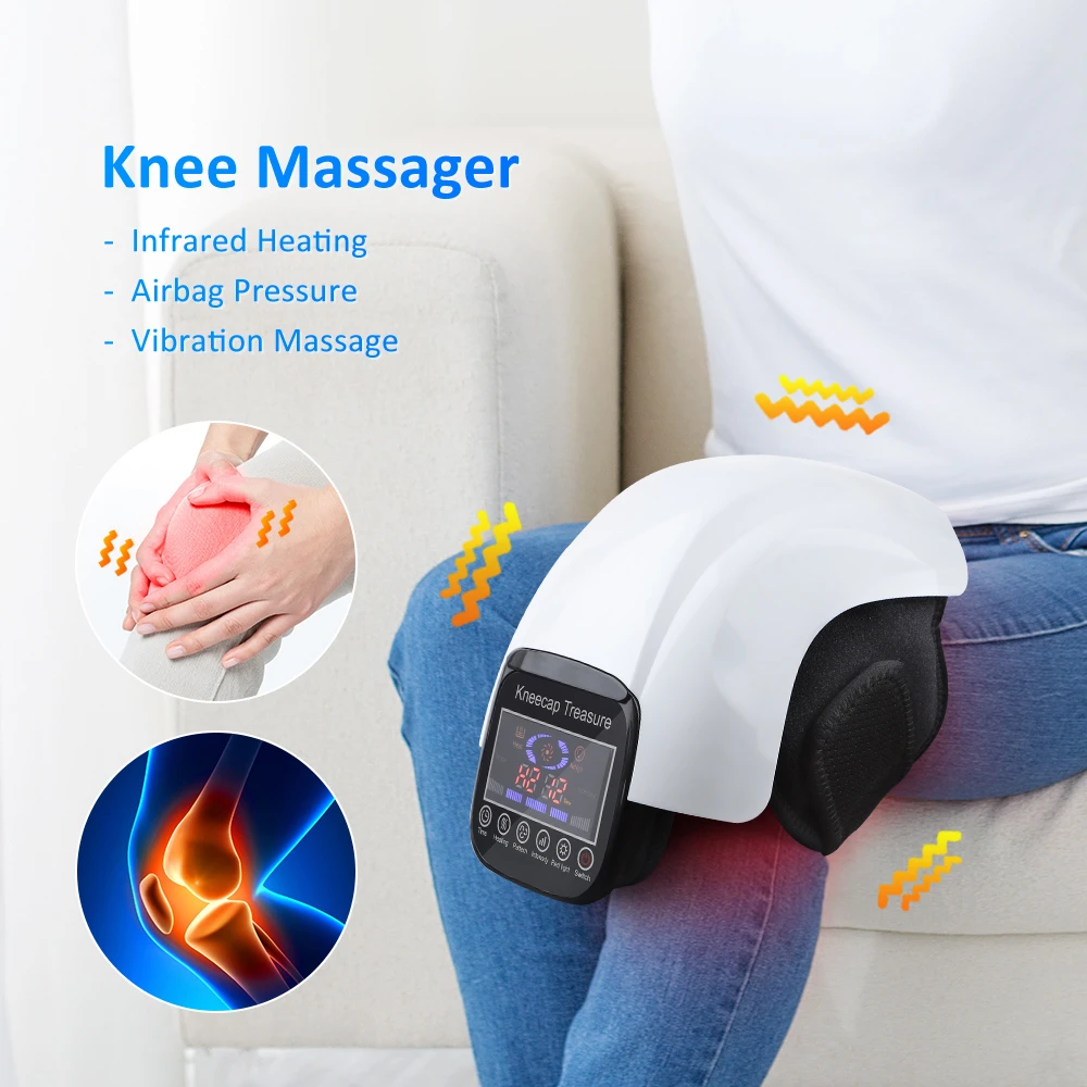 Electric Heating Knee Pad Air Pressotherapy Massager Leg Joint Infrared