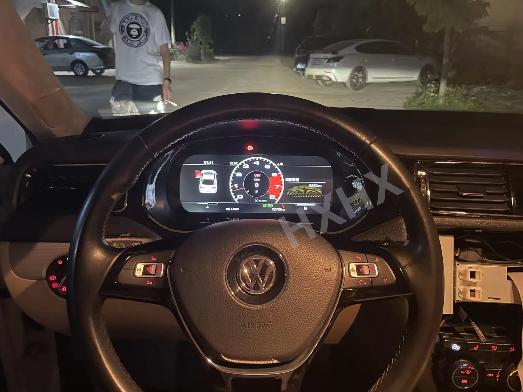CockPit de instrumentos digitales para coche, para Volkswagen VW Jetta mk6 Scirocco Tiguan Golf 6 GTI LCD Speedmeters, reproductor de tablero 2