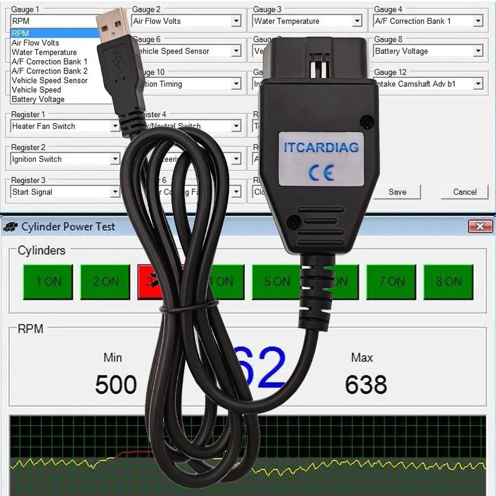 ITCARDIAG NISSCOM per Nissan & Infiniti OBD2 strumento diagnostico per ECM BCM TCM ABS SRS Immobiliser chiave angolo di sterzo sensore Reset - Image 4