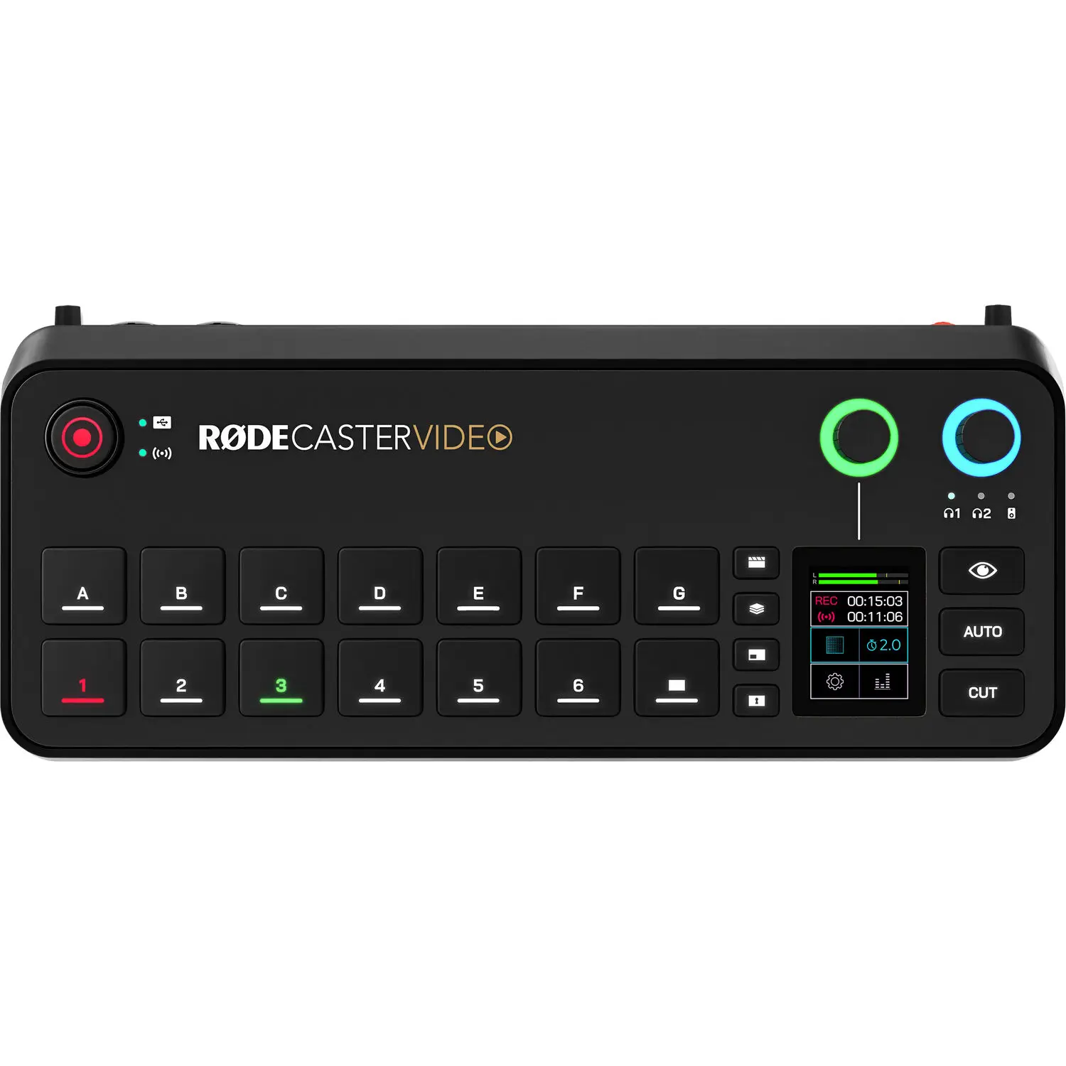RODE RODECaster 비디오 올인원 제작 콘솔, 박스 내 신제품