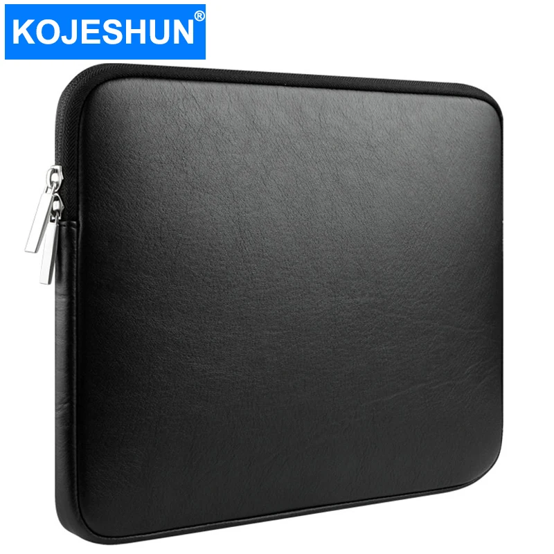 

PU Waterproof Laptop Bag Sleeve Case Cover For Xiaomi Lenovo Macbook Air Pro 13.3 15.4 11 12 13 15 Notebook Computer Accessories