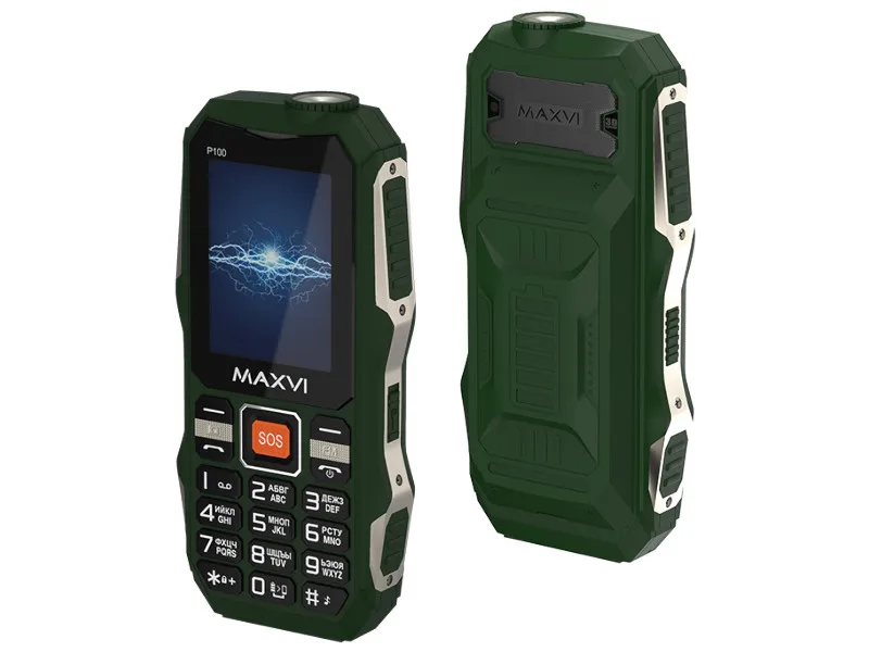 Maxvi P100 Green Cell Phone Mobile Phones AliExpress