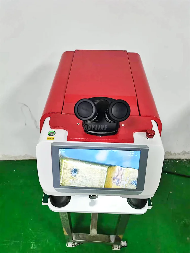 Hot Sale Jewelry Laser Welding Machine 100W 200W With CCD Touch Screen Microscope For Gold Silver Ring Metal Soldering 220/110V