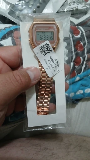 F91w relógio de luxo à prova dwaterproof água retro digital aço inoxidável esportes relógios militares das mulheres dos homens relógios de pulso eletrônicos photo review