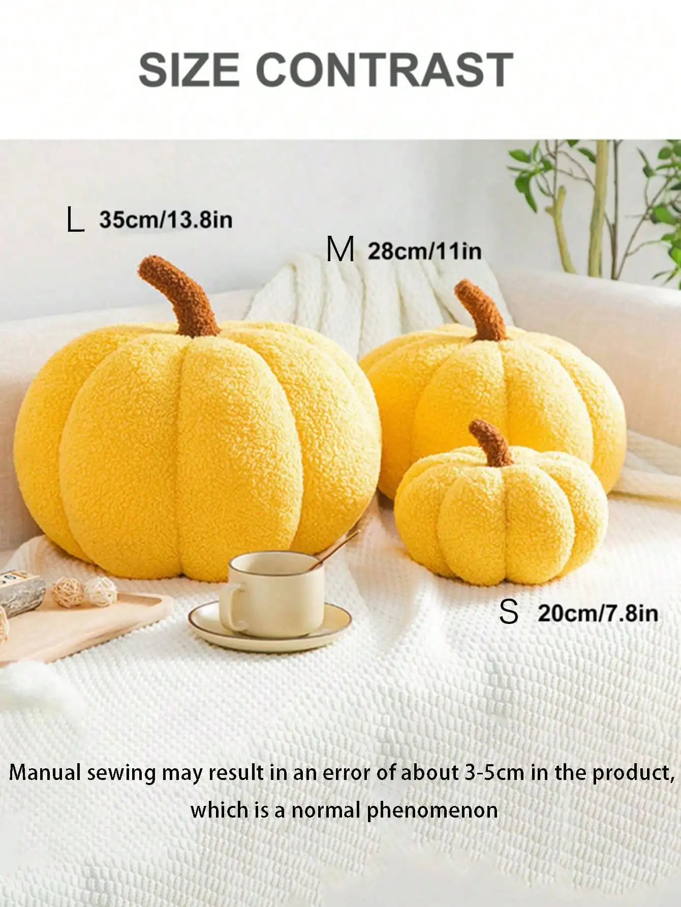 Plush Pillow 1pcs Creative Sofa Pumpkin