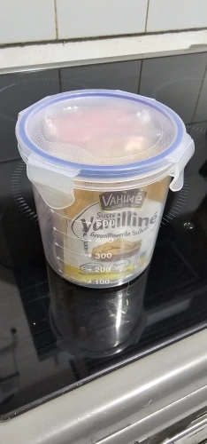 4Pcs Sealed Storage Box Transparent Kitchen Food Grain Organizer Storage Tank Plastic Large capacity Moisture-proof Sealed Jars photo review