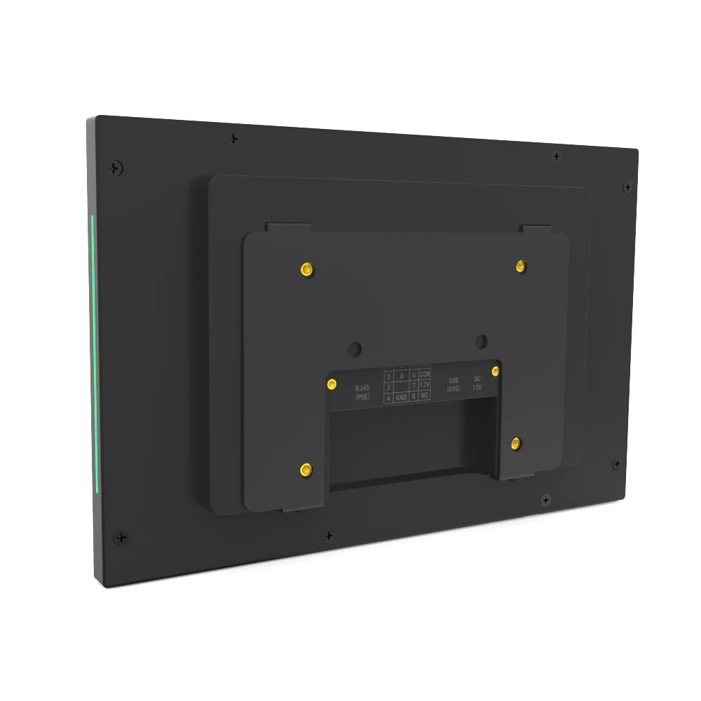Wall Mount 10.1 Inch Meeting Room Tablet PoE Android Scheduling Panel with LED Lights Touch Screen Conference Panel