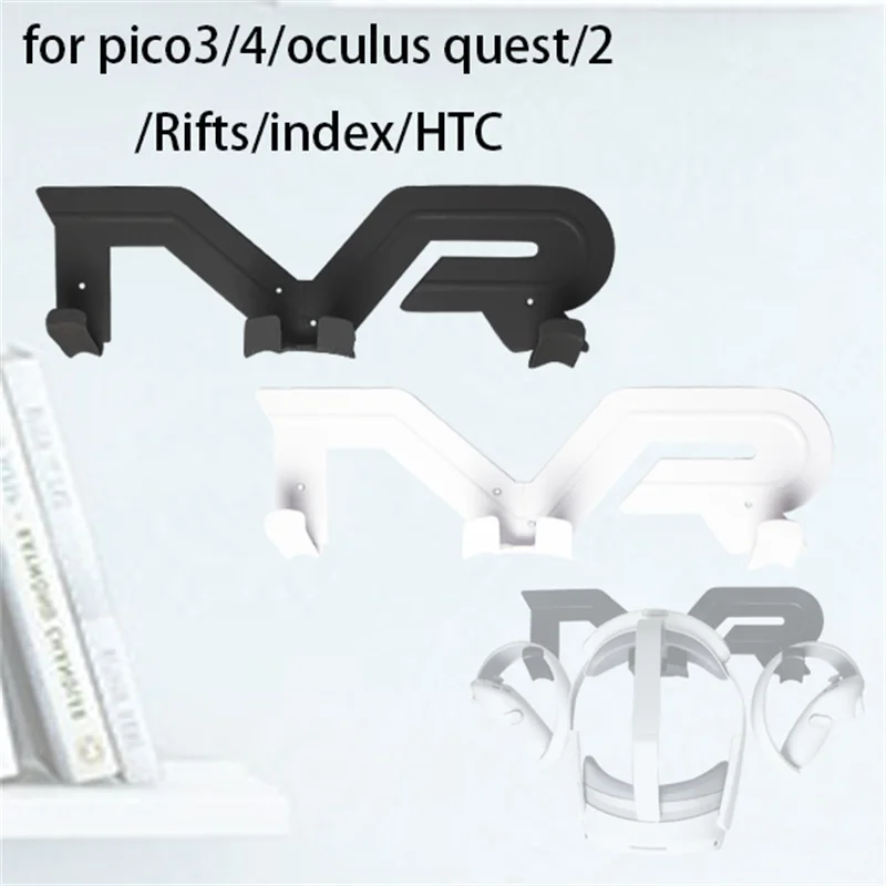 

Аксессуары виртуальной реальности для Pico 4 Pro, подставка для гарнитуры виртуальной реальности, контроллер виртуальной реальности, настенный держатель с крючком