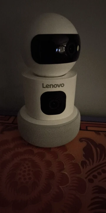 Lenovo-cámara de vigilancia inalámbrica para el hogar, Monitor de seguridad para bebés, 4K, IP, 5G, WiFi, lente Dual, seguimiento automático, CCTV photo review