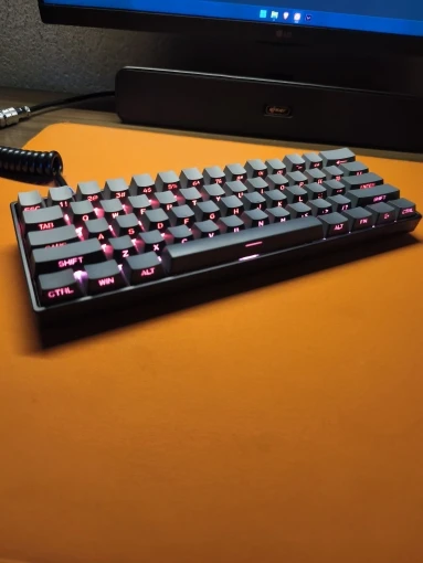 Akko MonsGeek FUN60 Mechanical Keyboard Magnetic Switch 60% Gaming Keyboards Rapid Trigger 0.01mm 8K ARGB HE/TMR Custom Keyboard photo review