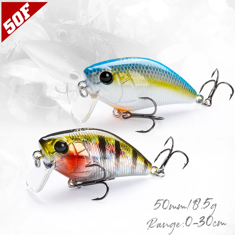 TSURINOYA 50F Crankbait Fishing Lure Magician 50mm 8.5g