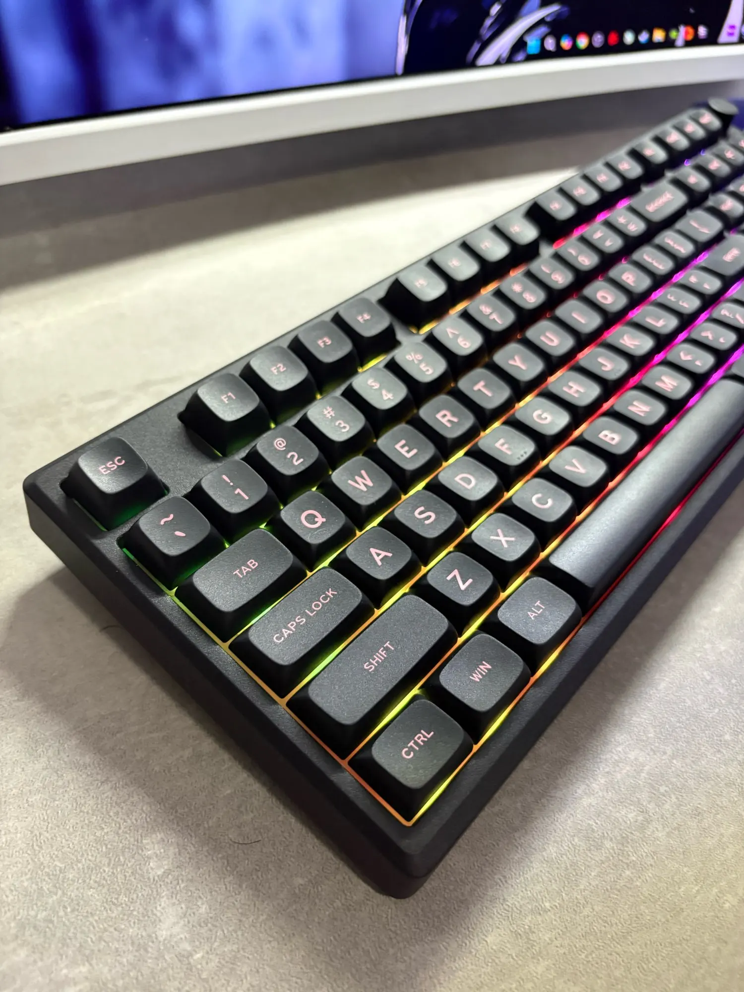 EPOMAKER Galaxy100 1800 ANSI Aluminum Gasket Keyboard photo review