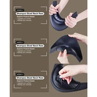 Oreiller repose-cou pour évier de lavage, coussin de tête pour cheveux, professionnel, confortable, coussin de Support pour bassin de beauté pour Salon de coiffure 4