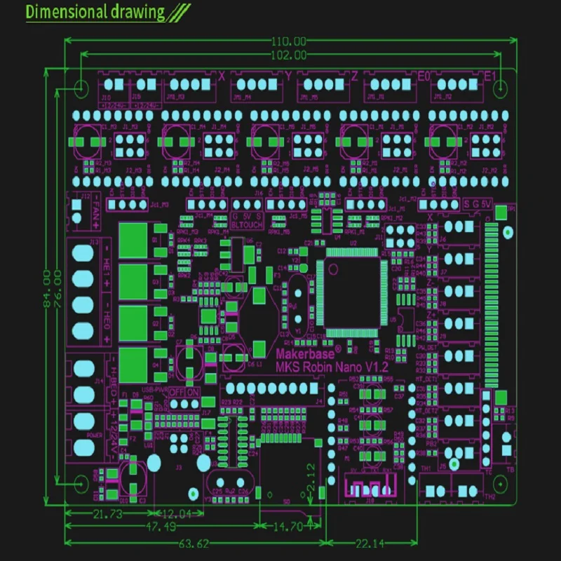 3D    STM32 MKS Robin Nano , V1.2/V3.1   (Marlin2.0 ) 3.5 ġ ġ ũ 