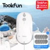 TOOKFUN CW1 Electric Window Cleaner Remote Control Water Spray Round Smart Robotic 3000PA Suction Power Household Walls Cleaner 1