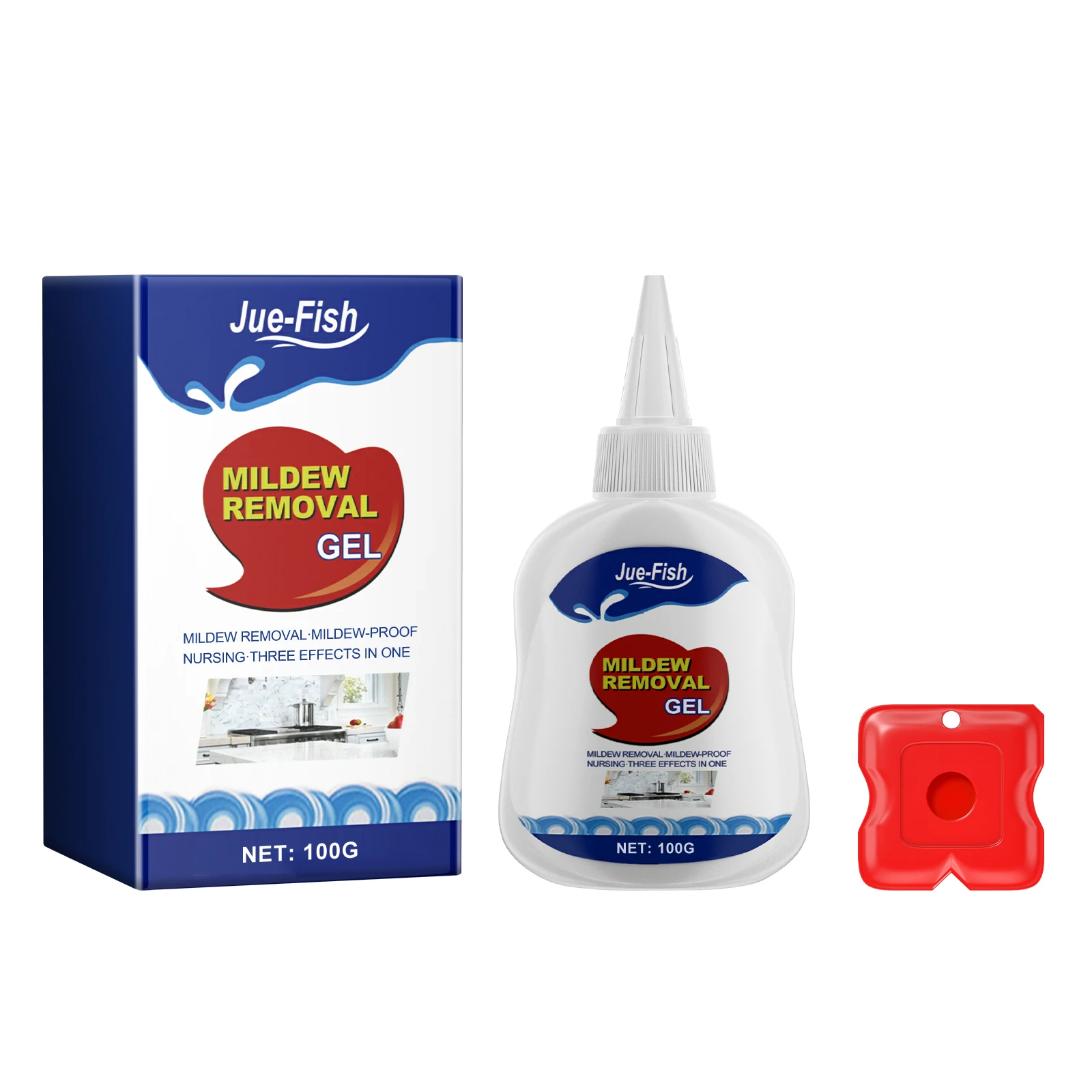 Mildew Removal Gel Cleaner for Wall Tile and Silicone